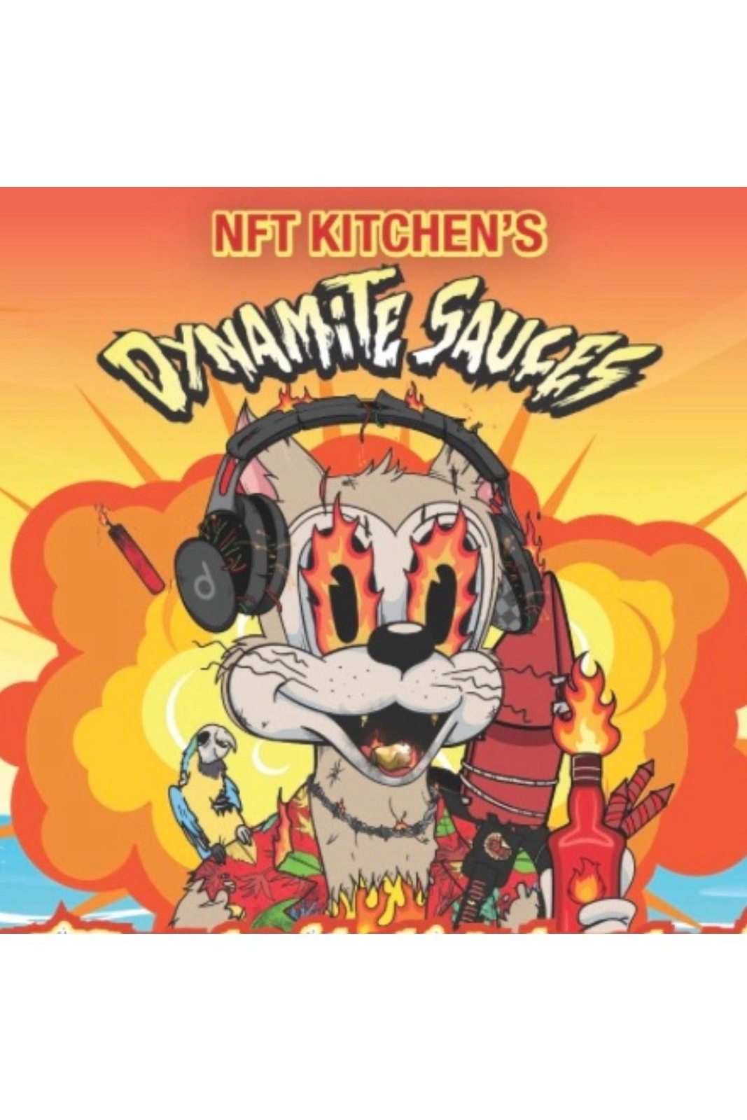 Tropical Explosion Hot Sauce 5oz