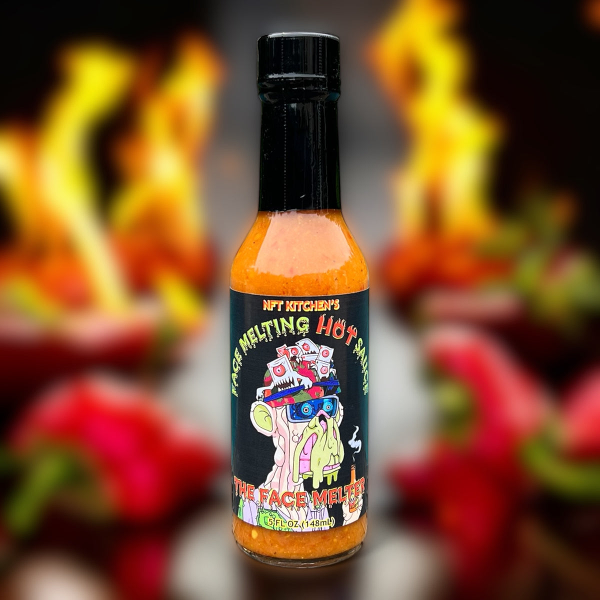 The Face Melter — Extreme Heat Hot Sauce